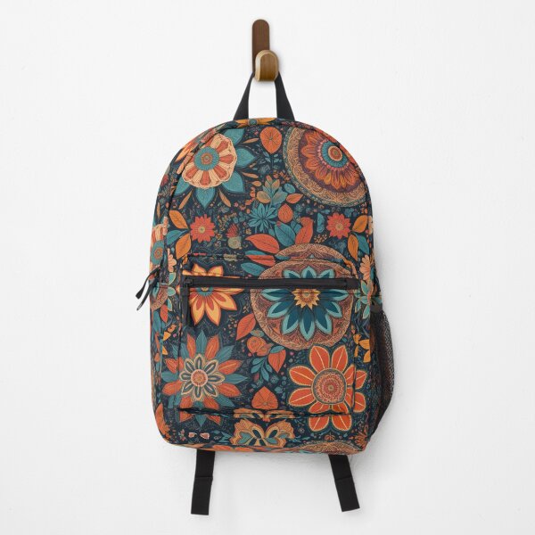 Item preview, Floral Pattern Whimsical Wild Life Vintage Zentangle Art designed and sold by Witty Shirts.