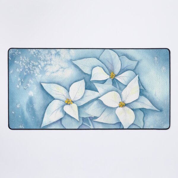 Item preview, Icy Poinsettias designed and sold by Kelli Noteman O'Brien.