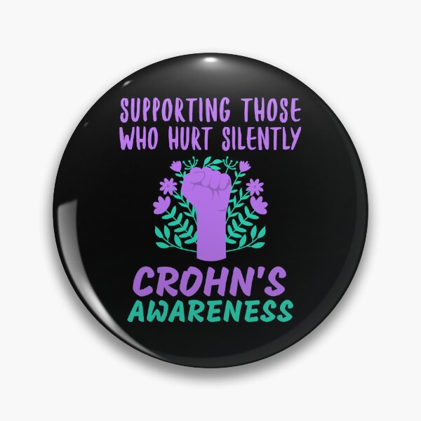 Item preview, Crohn's Awareness Supporting those who hurt silently designed and sold by 87-Aesthetics.
