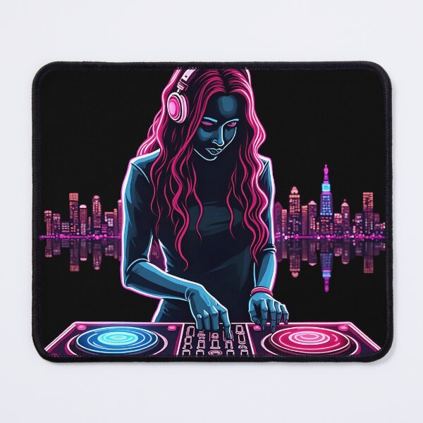 Item preview, DJ Girl from Neon City 03 designed and sold by kjp-design.