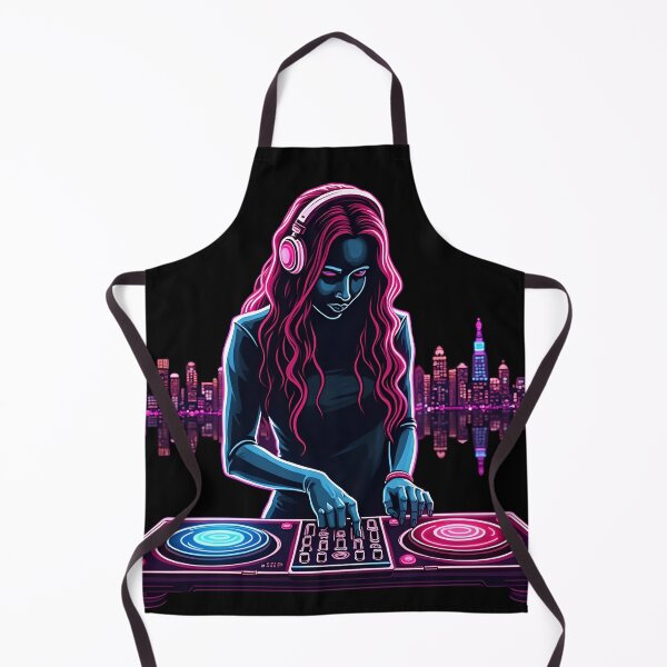 Item preview, DJ Girl from Neon City 03 designed and sold by kjp-design.