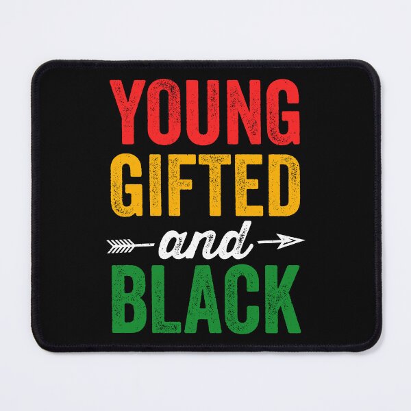 Item preview, Young, Gifted And Black - Africa America Quote designed and sold by kevzadevinca.