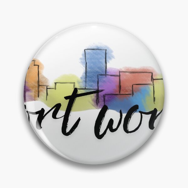 Item preview, Fort Worth Skyline designed and sold by Leisha Dawn.