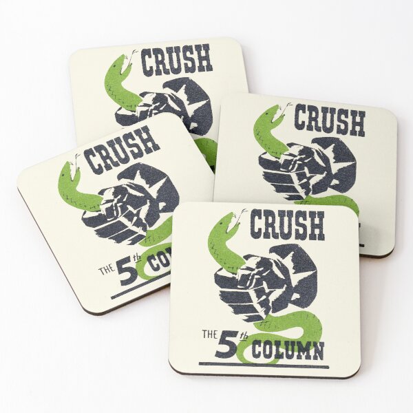 Item preview, WWII Crush the Fifth Column designed and sold by historicimage.