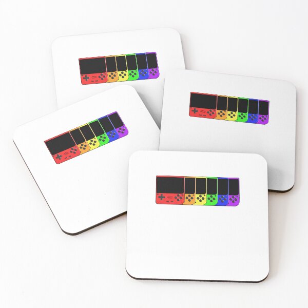 Item preview, V10 - Retro Game Console - Rainbow designed and sold by RetroGDesigns.