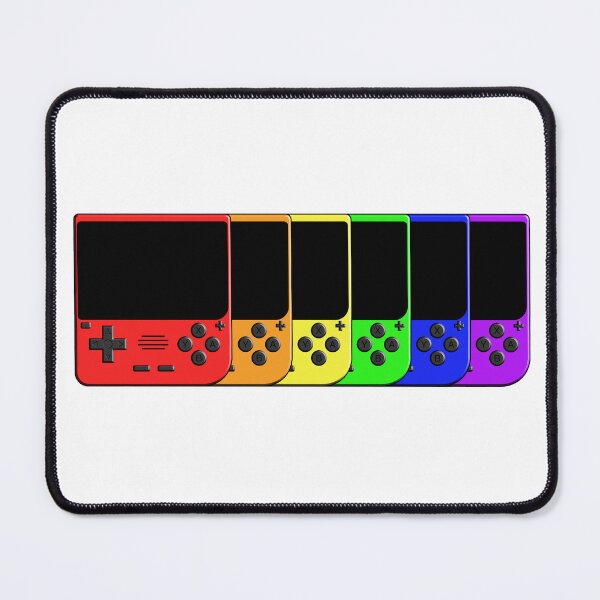 Item preview, V10 - Retro Game Console - Rainbow designed and sold by RetroGDesigns.