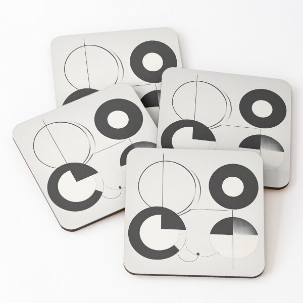 Item preview, Abstract Bauhaus Modern Minimalist Design designed and sold by TribalioDesigns.
