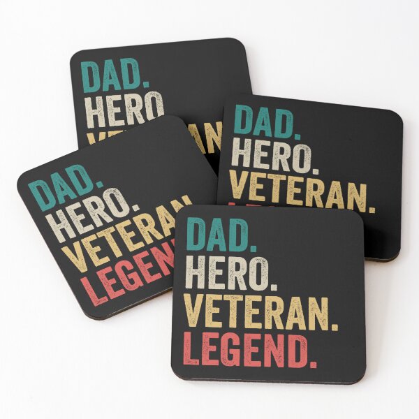 Item preview, Dad, Hero, Veteran, Legend - Veteran Dad Grandpa Gift designed and sold by kevzadevinca.
