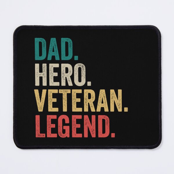 Item preview, Dad, Hero, Veteran, Legend - Veteran Dad Grandpa Gift designed and sold by kevzadevinca.