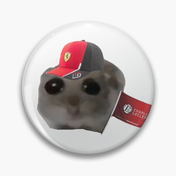 Item preview, Charles Leclerc Fan Sad Hamster Meme designed and sold by mayastef.