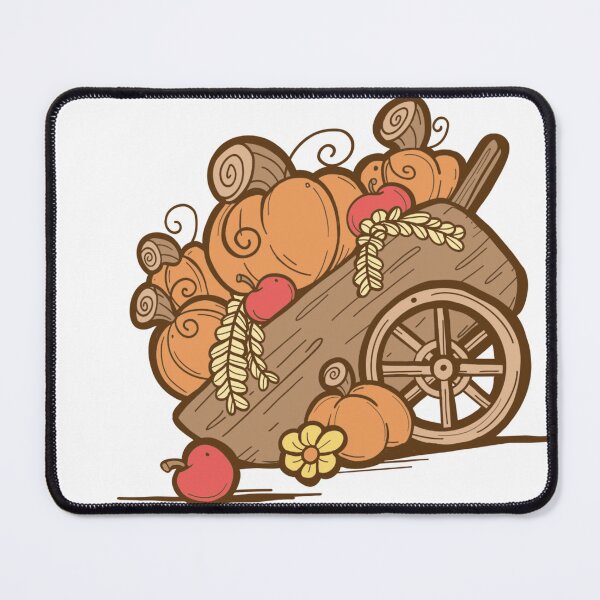 Item preview, Fall/Autumn/Thanksgiving Pumpkin Cart from Jessica Erin’s Thanksgiving Collection designed and sold by Jessica Erin.