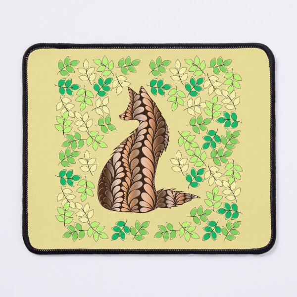 Item preview, Zen Flower Petal Art - Brown, Orange, Cream Fox designed and sold by SpeakBoldly.