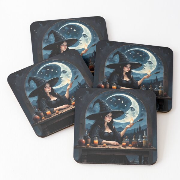 Item preview, Midnight Elixirs: Potion Craft Under the Moon designed and sold by blackbean21.