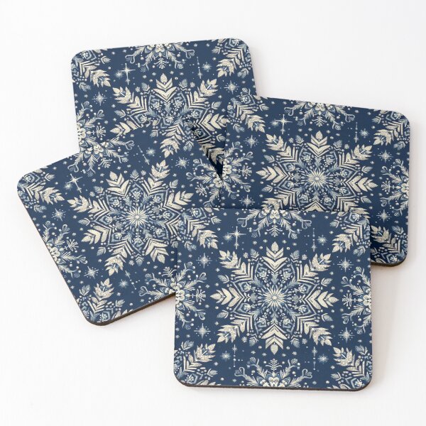 Item preview, Midnight Snowflake Elegance designed and sold by LyssasMindArt.