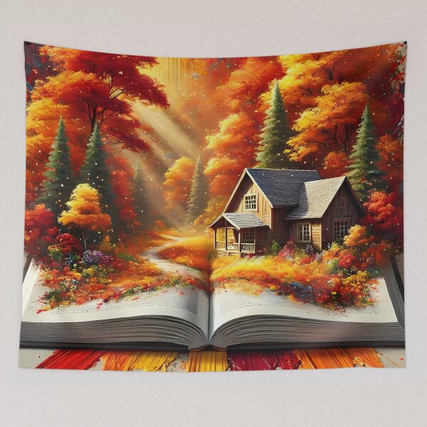 Item preview, Magical autumn landscape designed and sold by Astralia.
