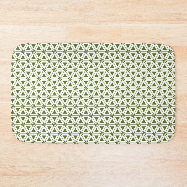 Item preview, Geometric Green Triangle Pattern designed and sold by Genie-0750.