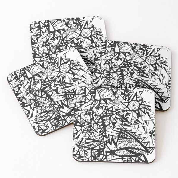 Item preview, Unwinding With Triangles designed and sold by brightcloudart.