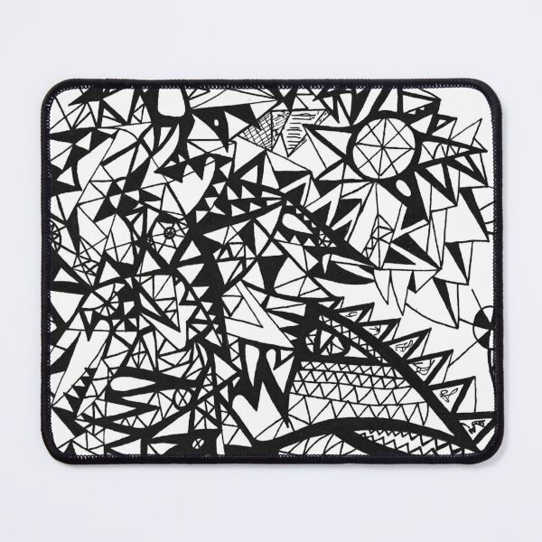 Item preview, Unwinding With Triangles designed and sold by brightcloudart.