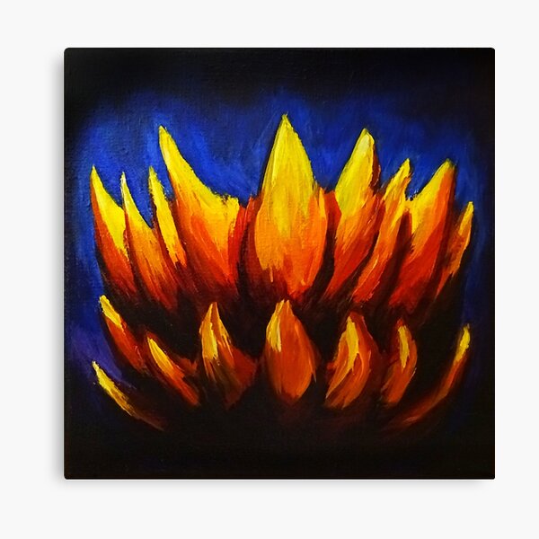 Sunset Rose Canvas Print