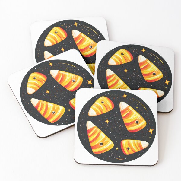 Item preview, Floating Candy Corns in Space designed and sold by CharmingQuill.