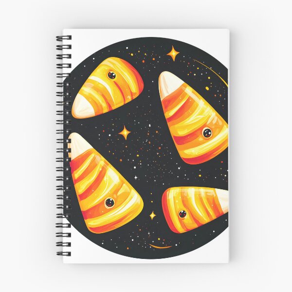 Item preview, Floating Candy Corns in Space designed and sold by CharmingQuill.