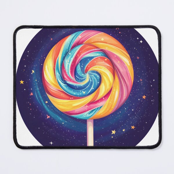 Item preview, Vibrant Spiral Lollipop in Space designed and sold by CharmingQuill.