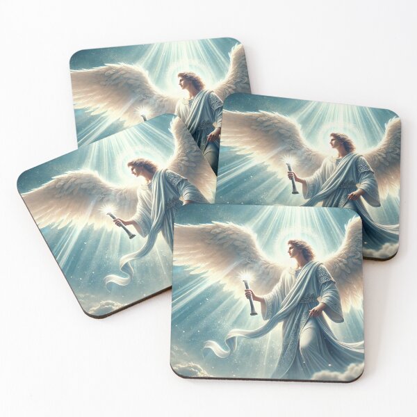 Item preview, Beautiful image of the Archangel Gabriel designed and sold by ProAngelical.