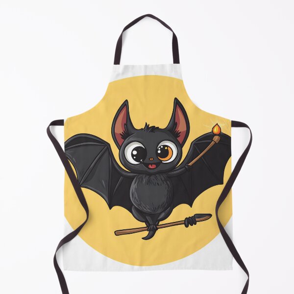 Item preview, Mystical Bat with a Magical Stick designed and sold by CharmingQuill.