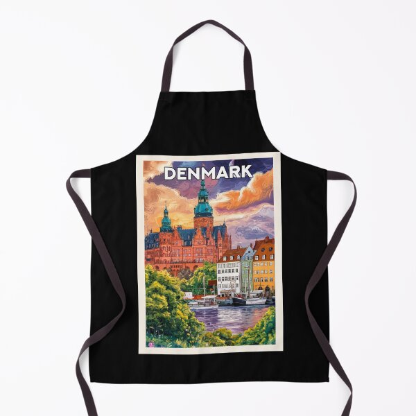 Item preview, Denmark, Travel Art designed and sold by PinkandP.