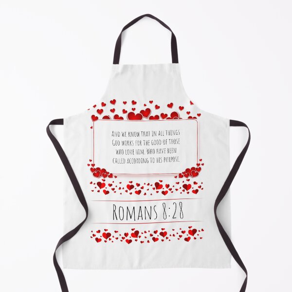 Item preview, God works for the good of those who love him! designed and sold by Woven-in-Jesus.