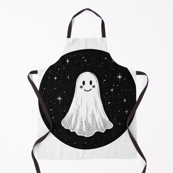Item preview, Happy Ghost Floating in Starry Night designed and sold by CharmingQuill.