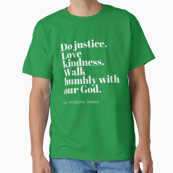 Item preview, Micah 6:8 - Do Justice, Love Kindness, Walk Humbly... designed and sold by Canterbury Episcopal Campus Ministry at Texas Tech University .