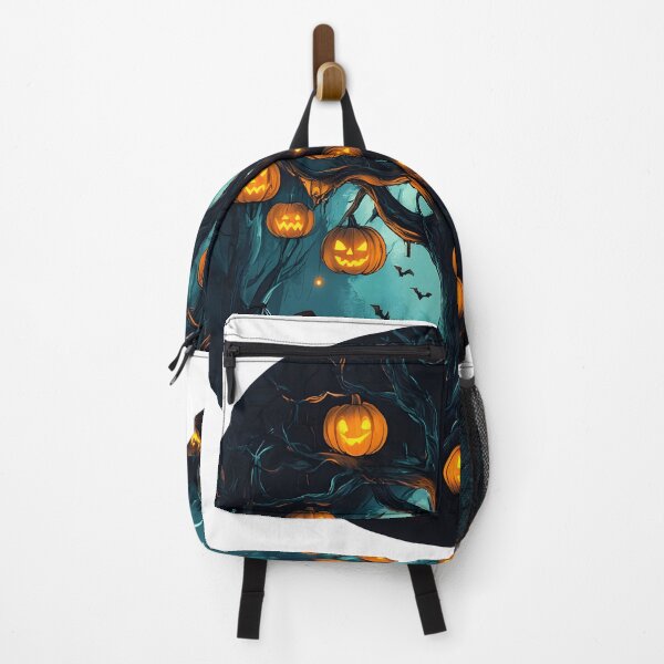 Item preview, Halloween Pumpkin Tree with Bats and Lights designed and sold by CharmingQuill.