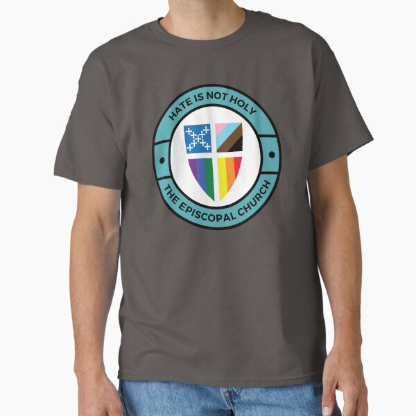 Item preview, Hate is not holy designed and sold by Canterbury Episcopal Campus Ministry at Texas Tech University .