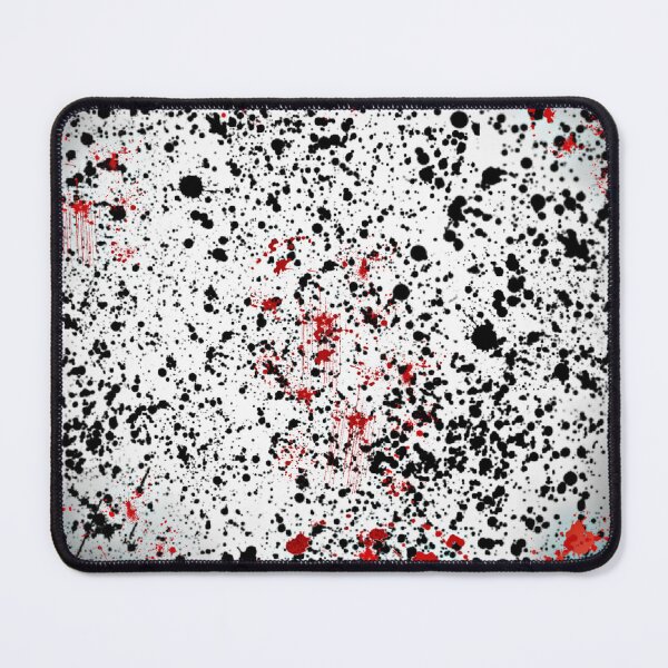 Item preview, BLACK RED SPECKS designed and sold by Salisha Wheeler.