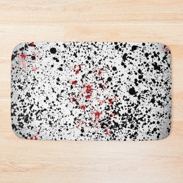 Item preview, BLACK RED SPECKS designed and sold by Salisha Wheeler.