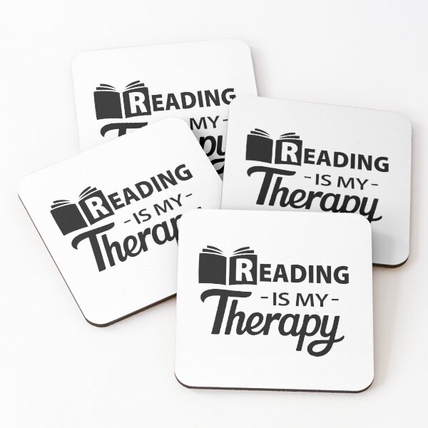 Item preview, Reading Is My Therapy  designed and sold by Shurie.