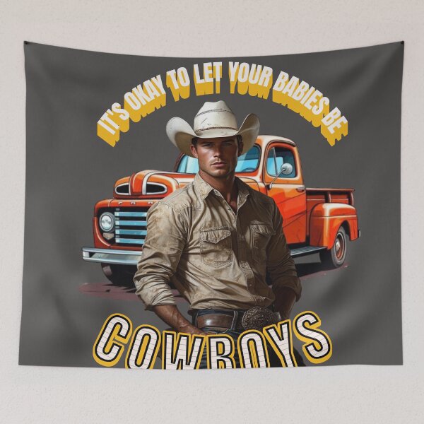 Item preview, BABIES BE COWBOYS designed and sold by randynash.