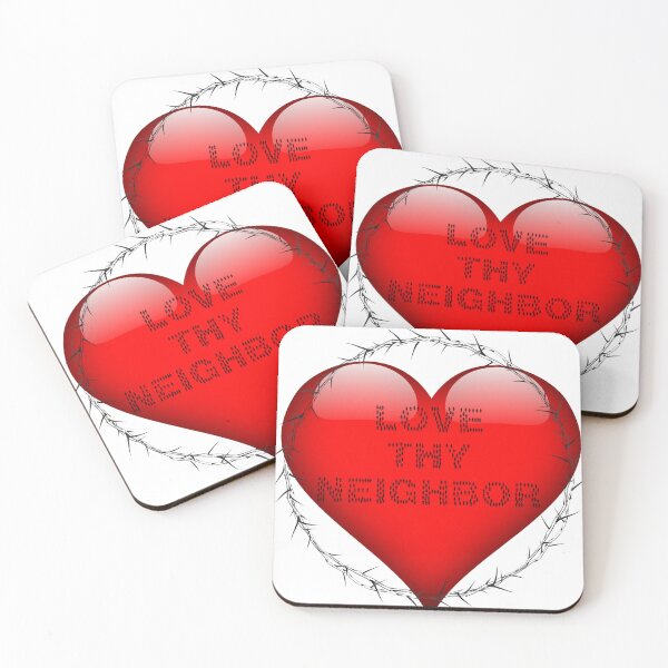 Item preview, Love Thy Neighbor designed and sold by Woven-in-Jesus.