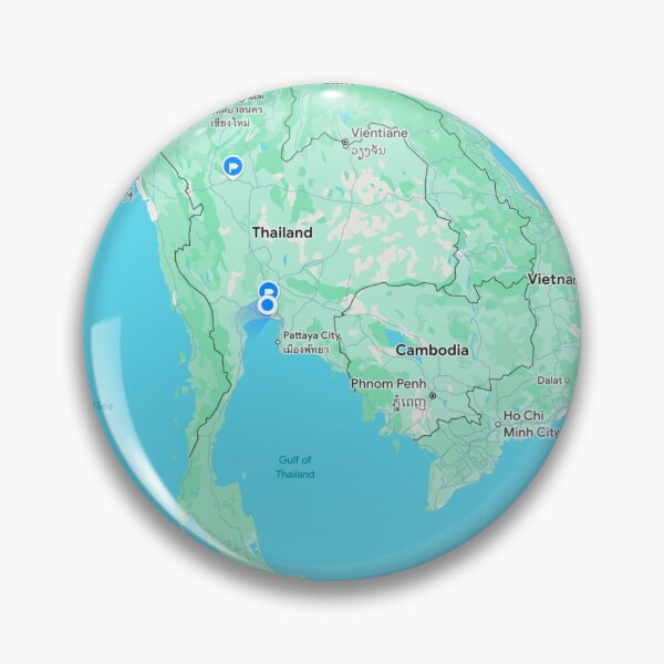 Item preview, Thailand map designed and sold by PeckyPom.
