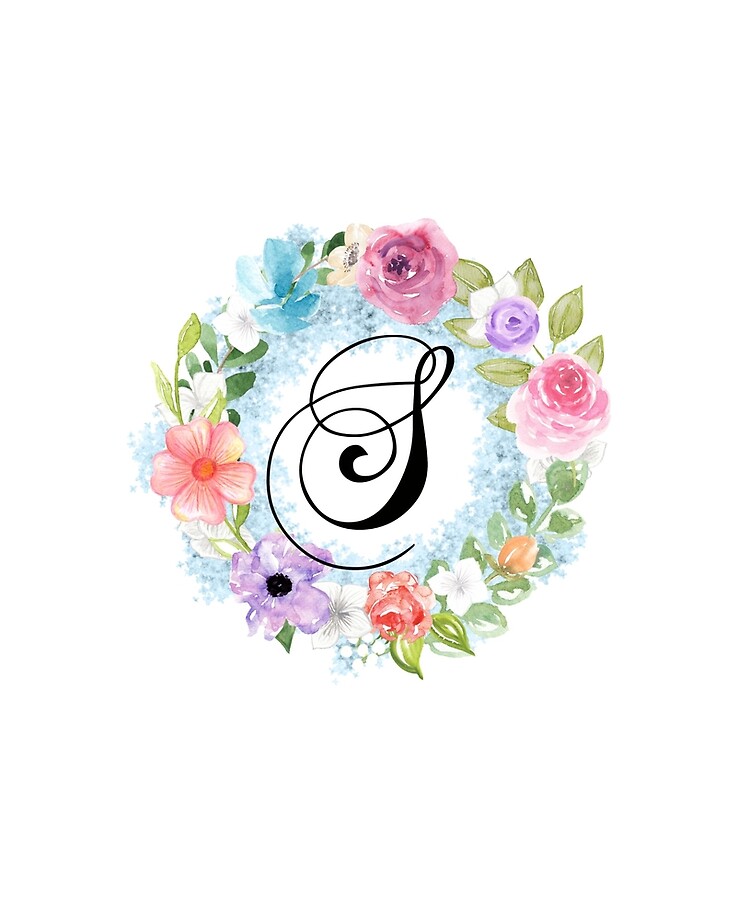 S Logo, Letter S Monogram, Style – Flora Graphic by wihal