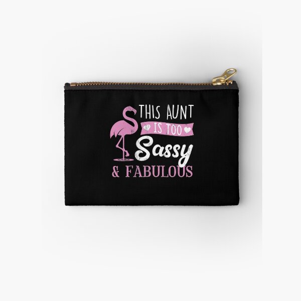 Item preview, This Aunt Is Too Sassy & Fabulous Pink Flamingo  designed and sold by noirty.