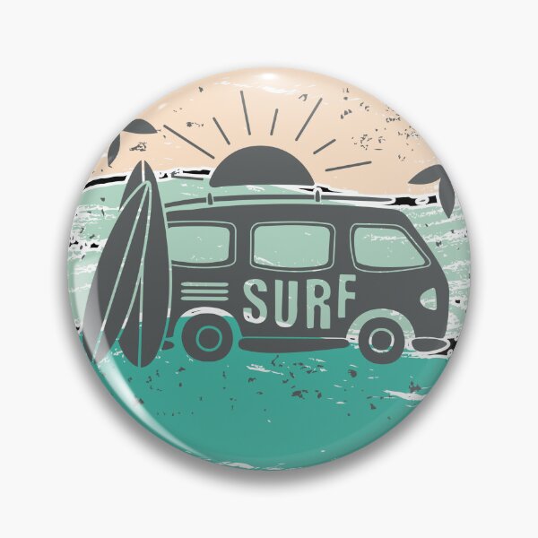 Item preview, Vintage Surf Van Adventure designed and sold by muitee.