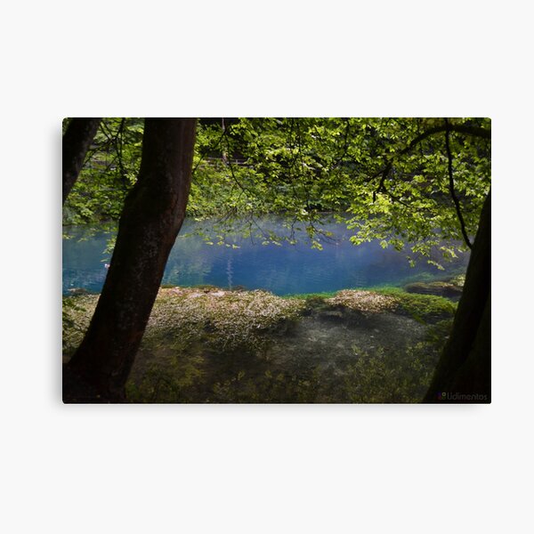 Der Blautopf Canvas Print