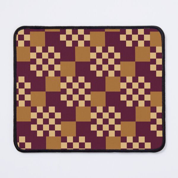Item preview, Geometric Shapes Checker Pattern 1 in Rustic  Classy Brown designed and sold by nineFlorals.
