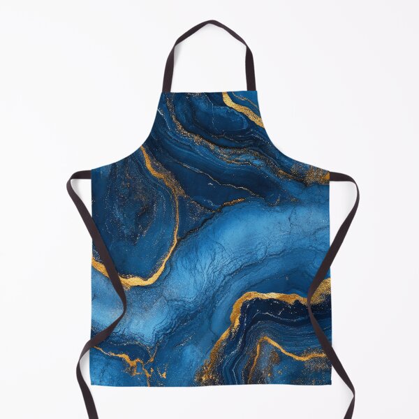 Item preview, Elegant Blue and Gold Marble Design designed and sold by lematworks.
