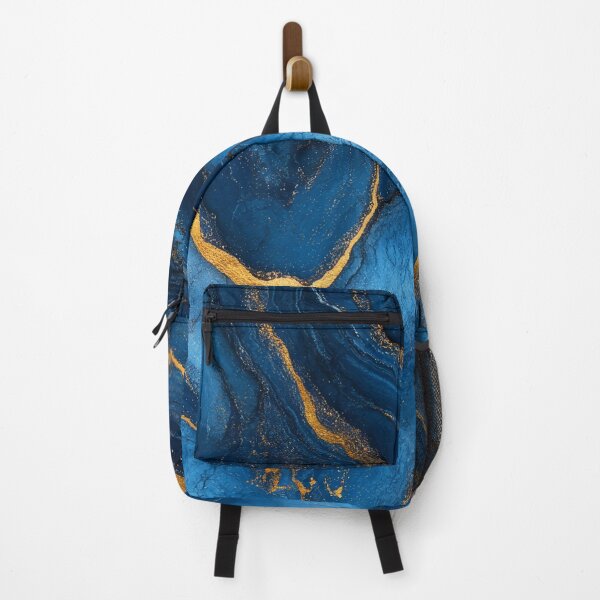 Item preview, Elegant Blue and Gold Marble Design designed and sold by lematworks.