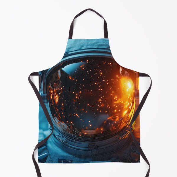 Item preview, Astronaut's Reflections in a Cosmic Glow designed and sold by lematworks.