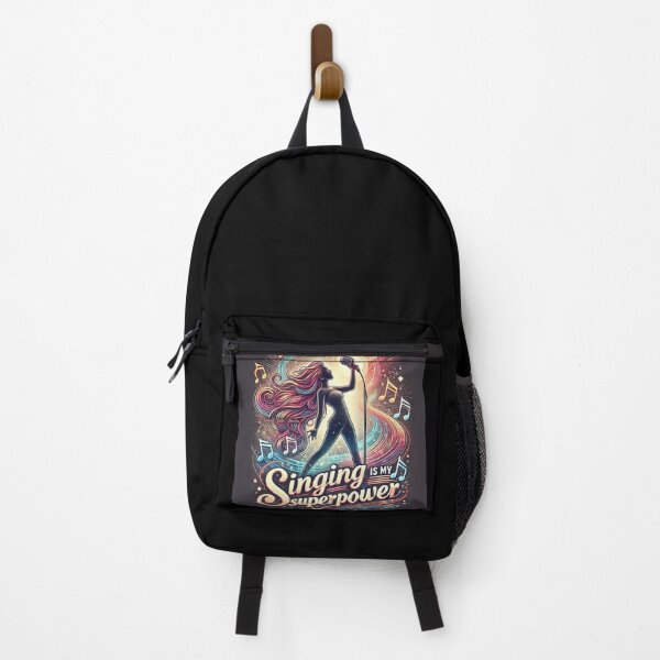 Item preview, Singing is My Superpower: A Vibrant Expression designed and sold by MySheetMusicArt.
