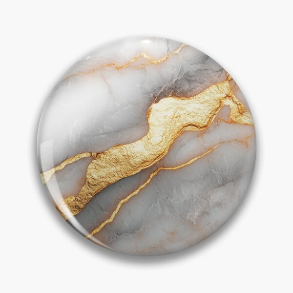 Item preview, Elegant White Marble with Gold Streaks designed and sold by lematworks.